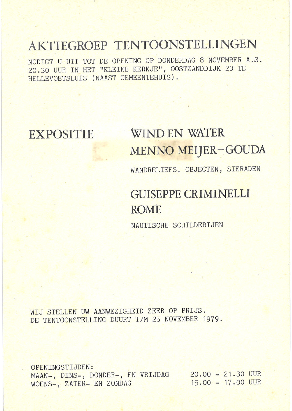 Wind and Water